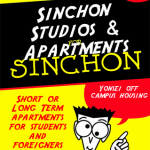 Seoul_Sublet_Sinchon_apartment_rental_housing_for_students